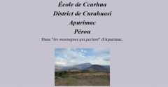 Ecole de Ccarhua - Perou