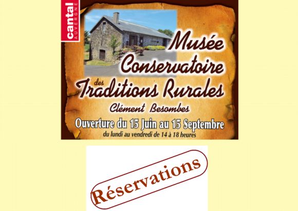 Réservation Musée Conservatoire de Mauriac